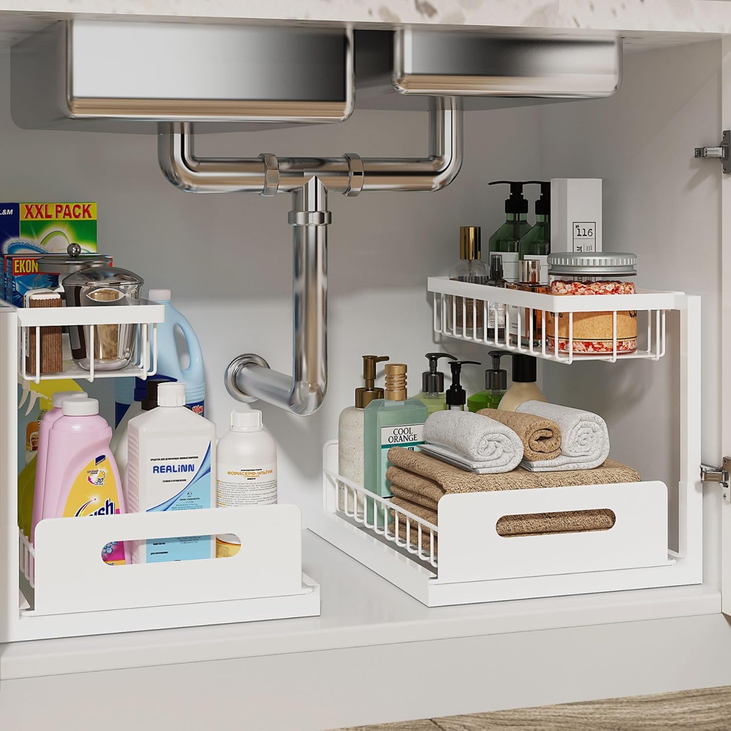 Pull-Out Under-Sink Organizer