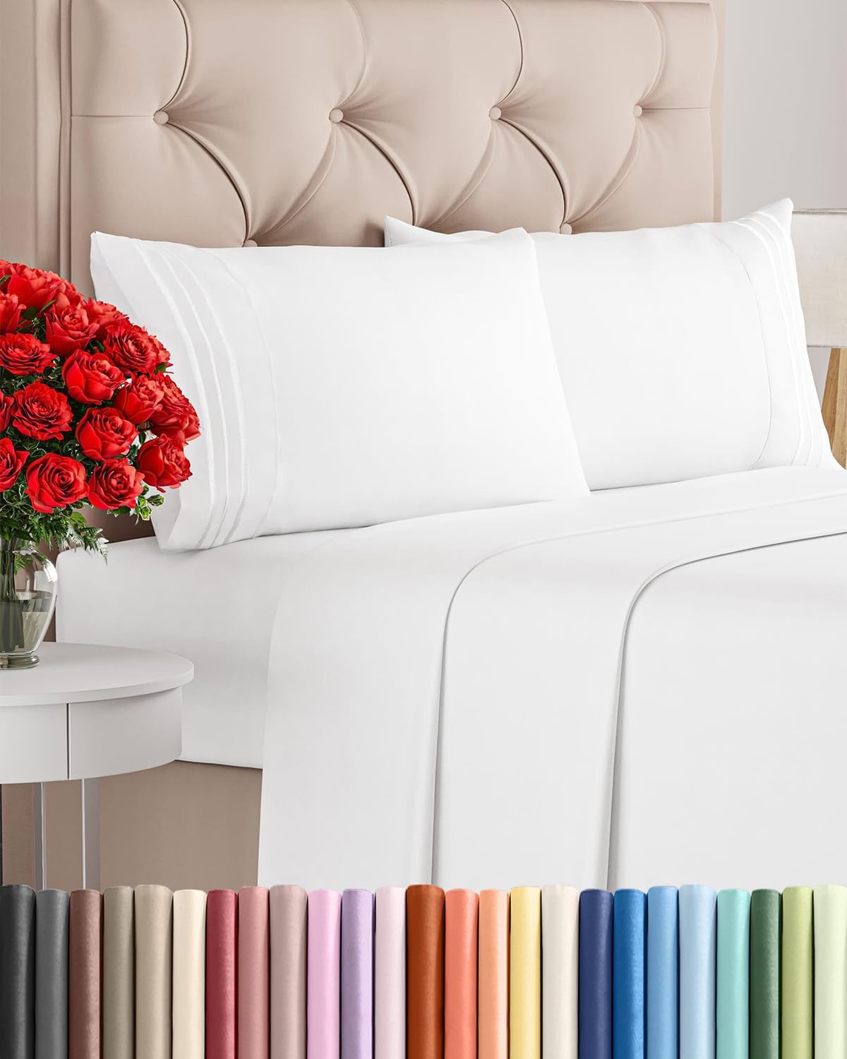 4-Piece Hotel-Style Sheet Set