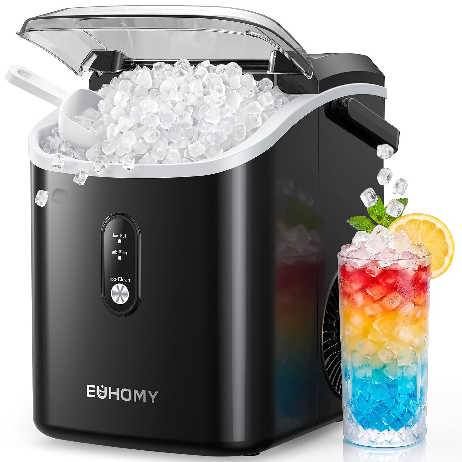 EUHOMY Nugget Ice Maker